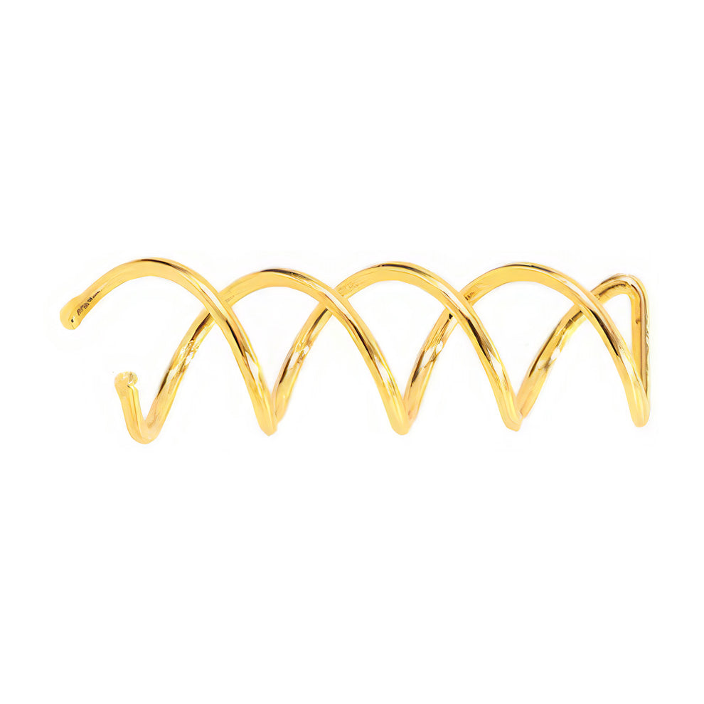 Twister Dutt Spiral Haarnadel, 5er-Set, gold