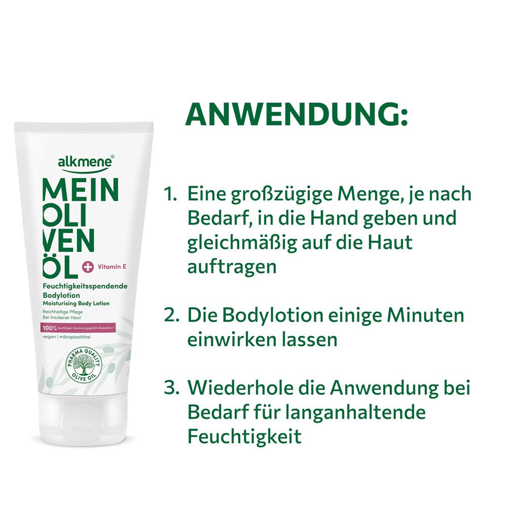 MEIN OLIVENÖL, Feuchtigkeitsspendende Bodylotion, 200 ml
