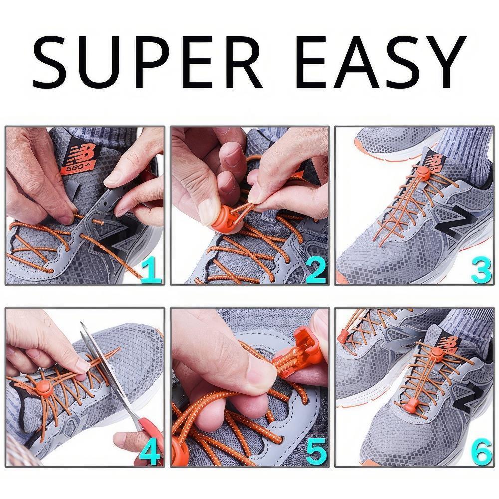 Rapid-X Schnürsenkel, schwarz, 100 cm