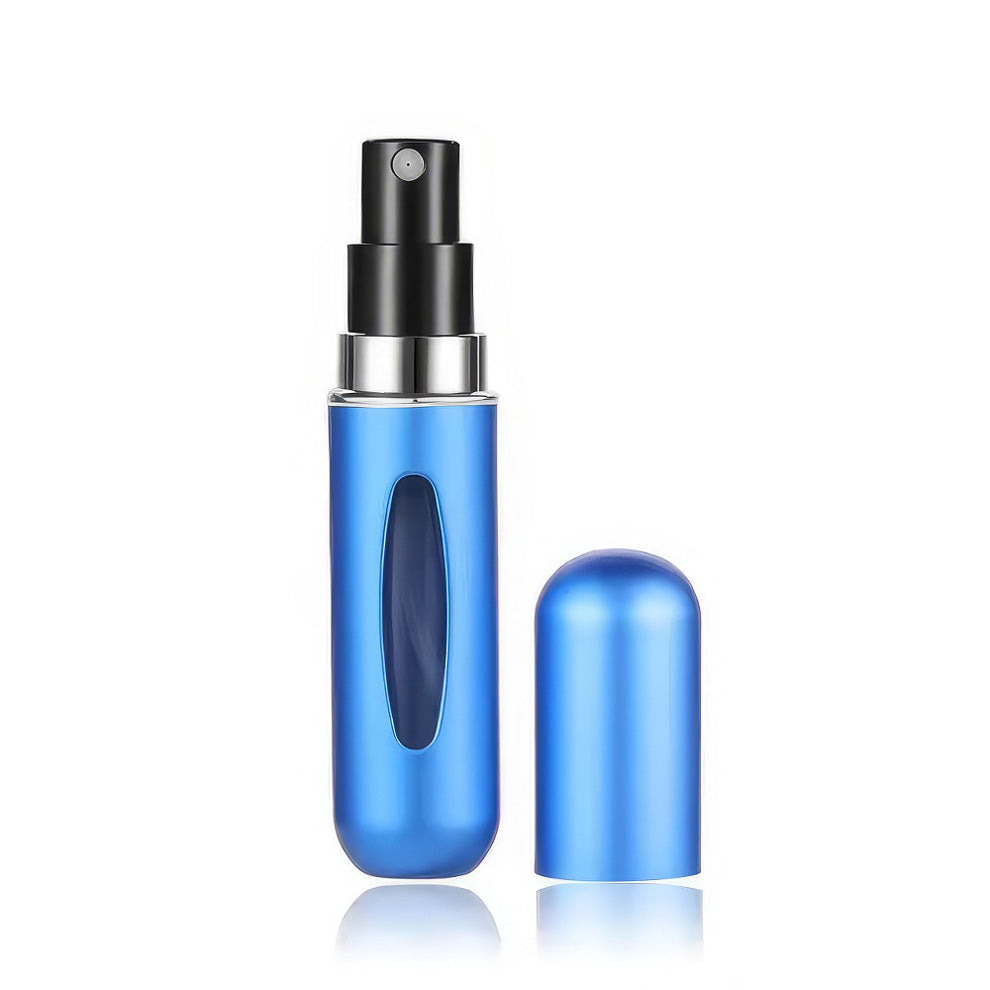 Mini Parfümzerstäuber Flasche, 10 ml, blau