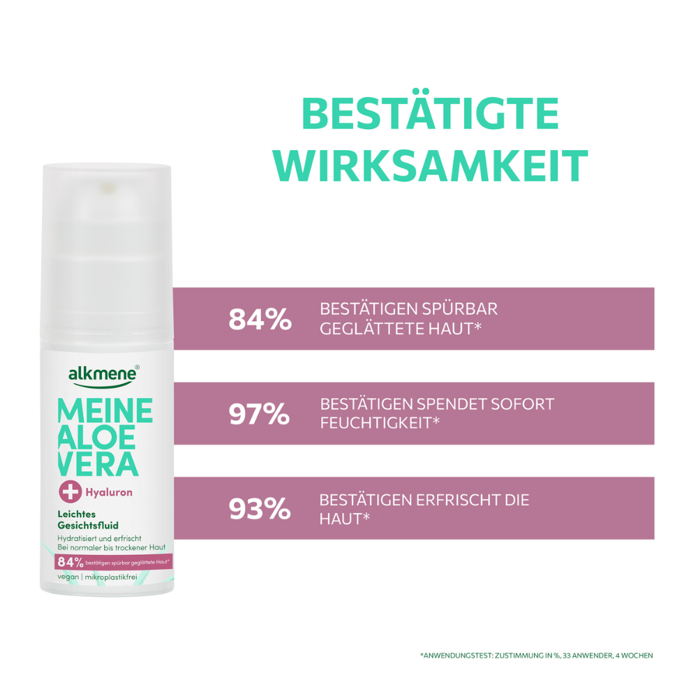 MEINE ALOE VERA, Leichtes Gesichtsfluid, 50 ml