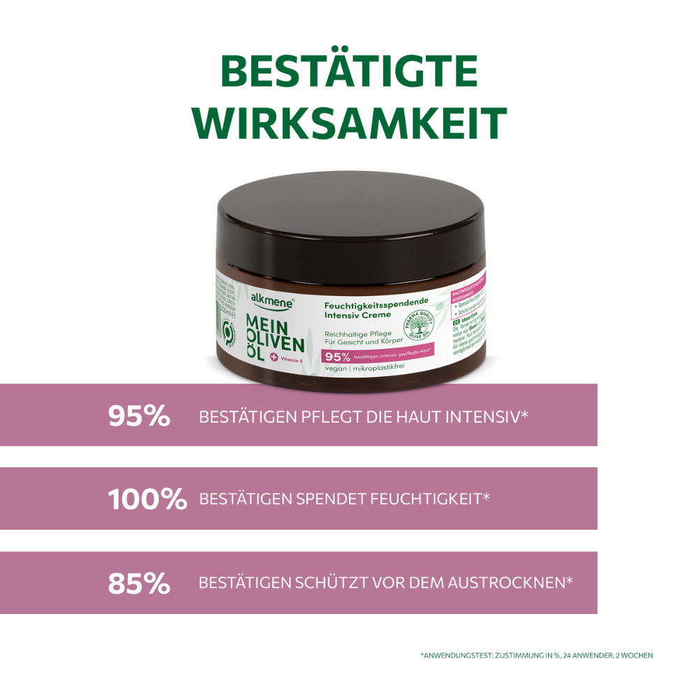 MEIN OLIVENÖL, Feuchtigkeitsspendende Intensiv Creme, 200 ml