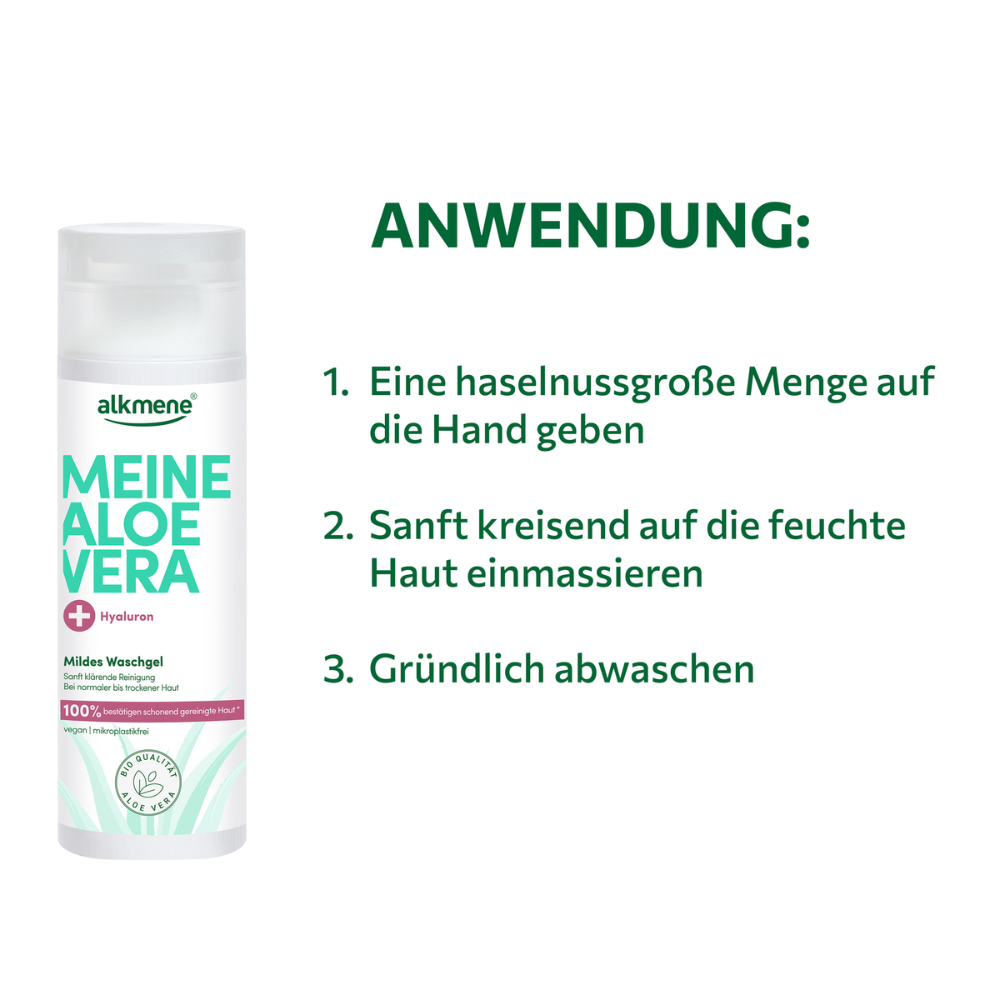 MEINE ALOE VERA, Mildes Waschgel, 200 ml