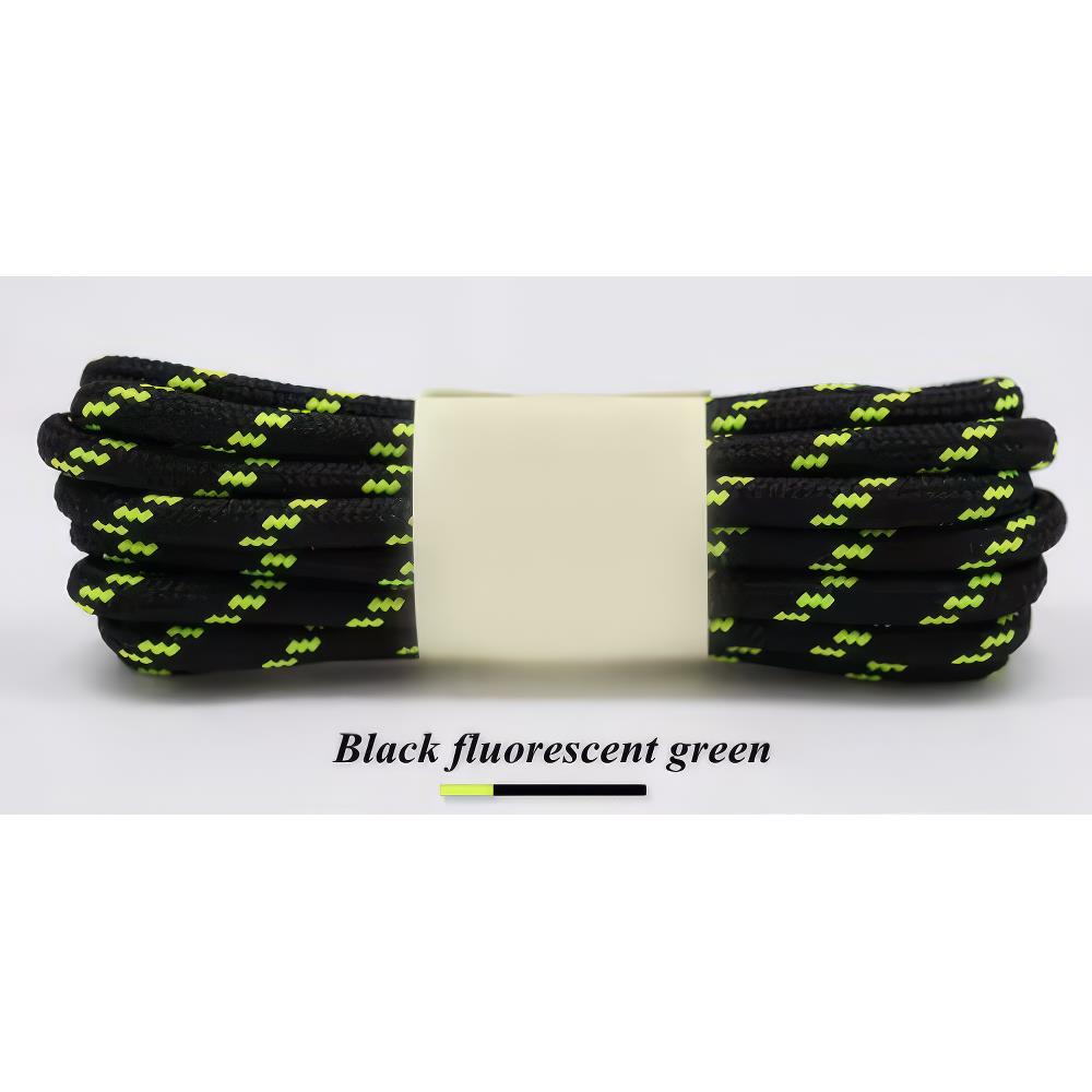 X-Track Schnürsenkel, 160 cm, schwarz/grün