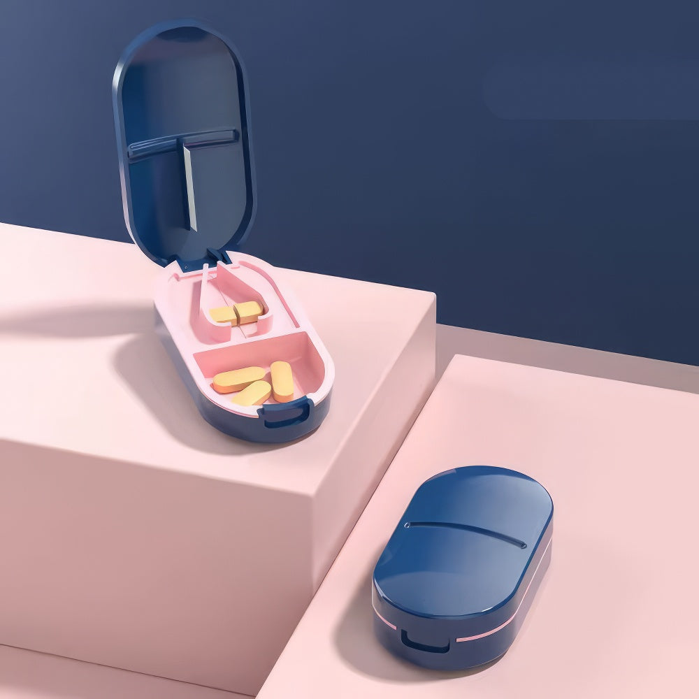 Splitter Tablettenteiler, blau