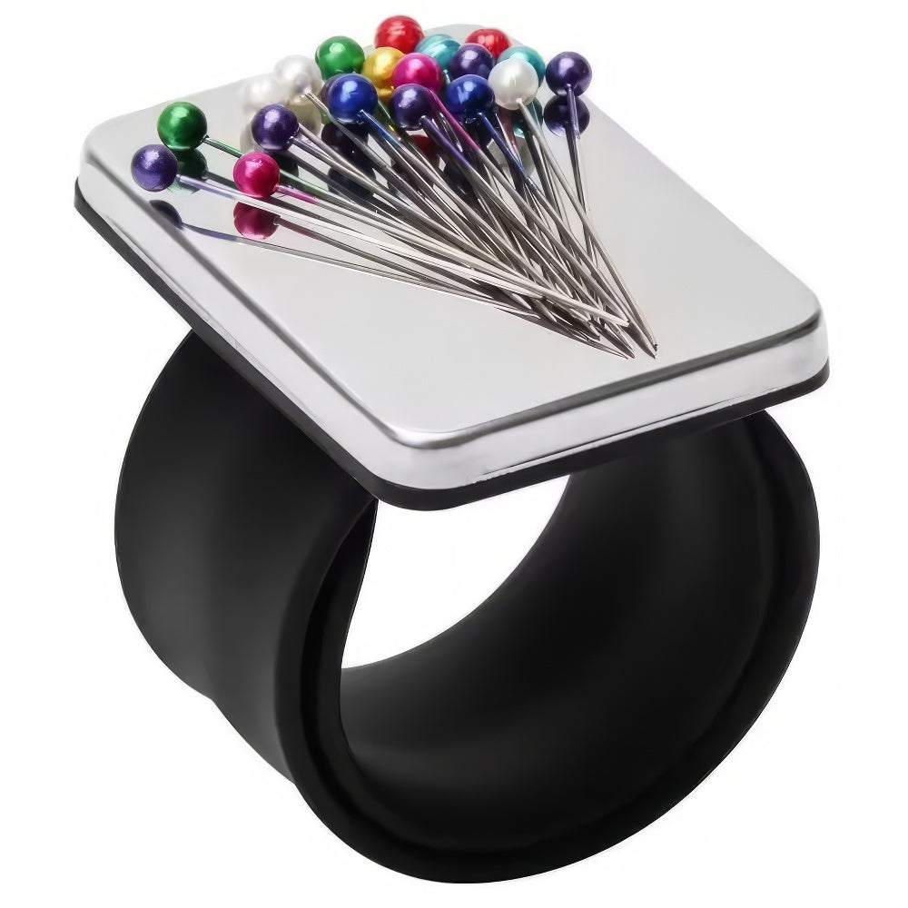 Qso Handgelenk Magnetnadelkissen, schwarz