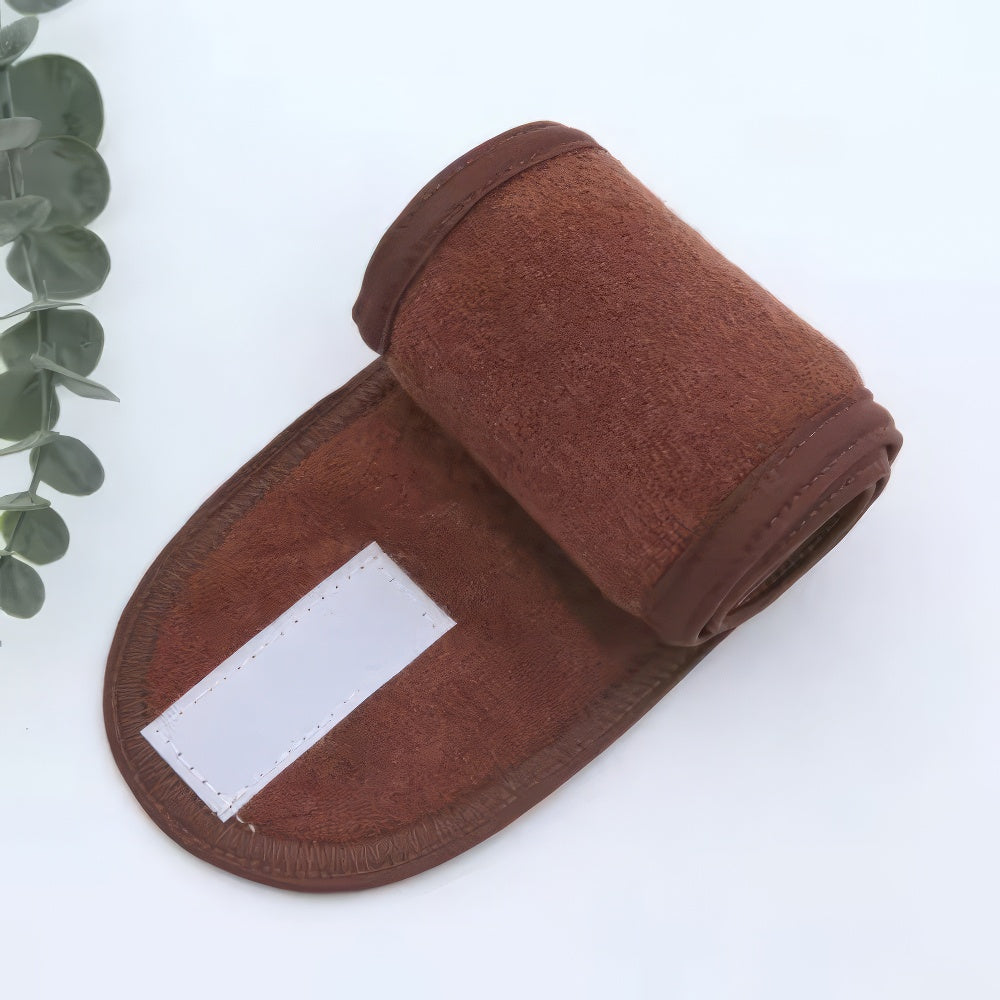 Haarband Flex mit Klettverschluss, braun