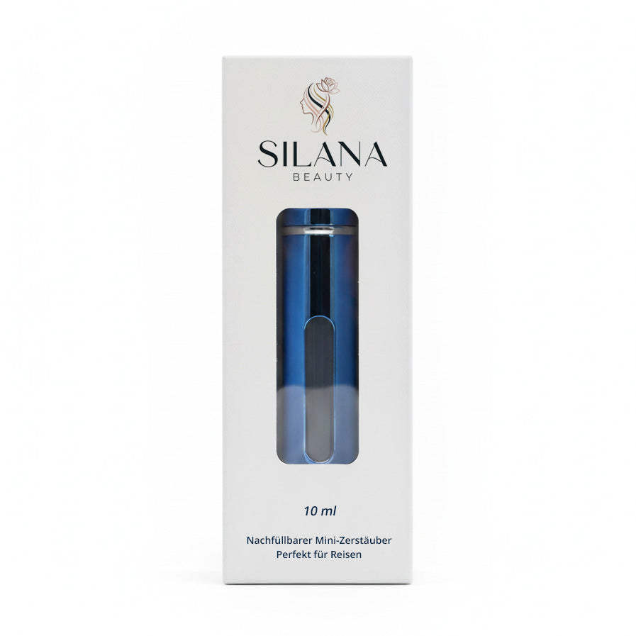 Mini Parfümzerstäuber Flasche, 5 ml, schwarz