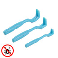Zeckenentferner 3er-Set, blau